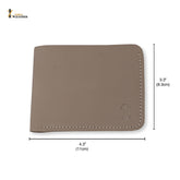Classic 3 Bi-Fold coin x leather wallet