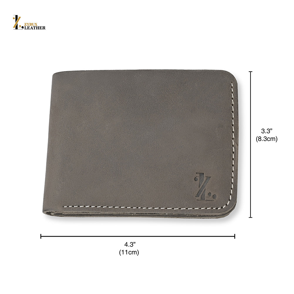 Classic 2 Bi-Fold coin x leather wallet